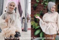 Bahan Kain Organza, Karakteristik, Perawatan dan Jenisnya