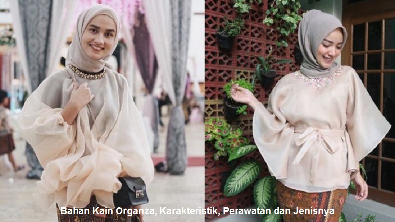 Bahan Kain Organza, Karakteristik, Perawatan dan Jenisnya