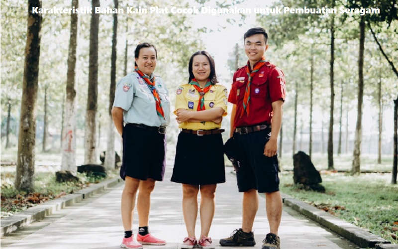 Karakteristik Bahan Kain Plat Cocok Digunakan untuk Pembuatan Seragam