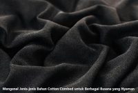 Bahan Cotton Combed